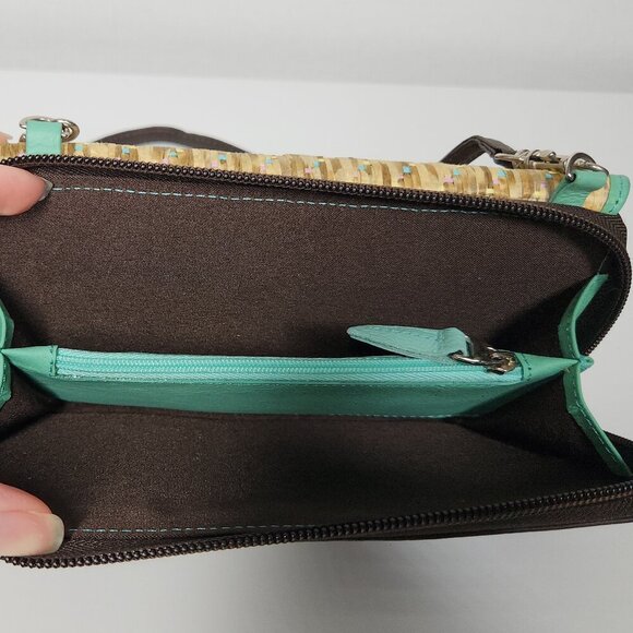 Velez Leather Crossbody Wallet - Picture 11 of 13
